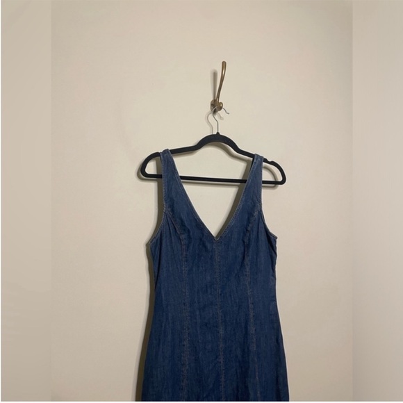 Reformation Serafina Denim Midi Dress - Picture 7 of 10